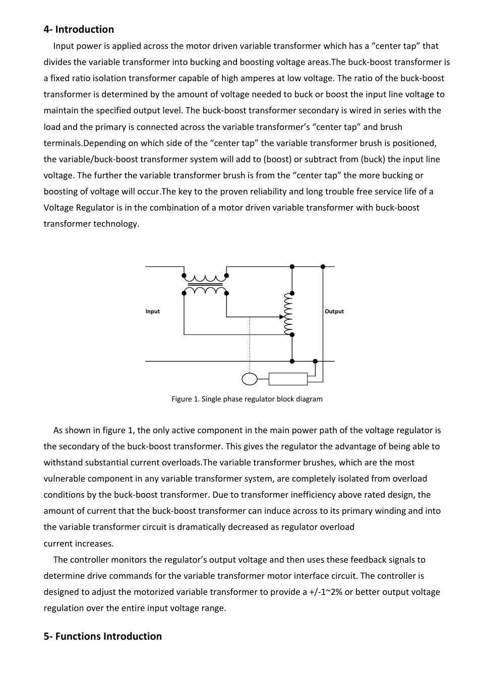 4‐ introduction, 5‐ functions introduction | OPTI-UPS SS20K33 User Manual | Page 6 / 21
