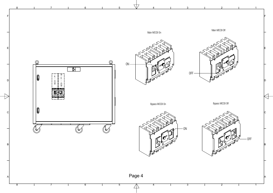 Page 4, On off on off | OPTI-UPS SS45K33 User Manual | Page 16 / 20