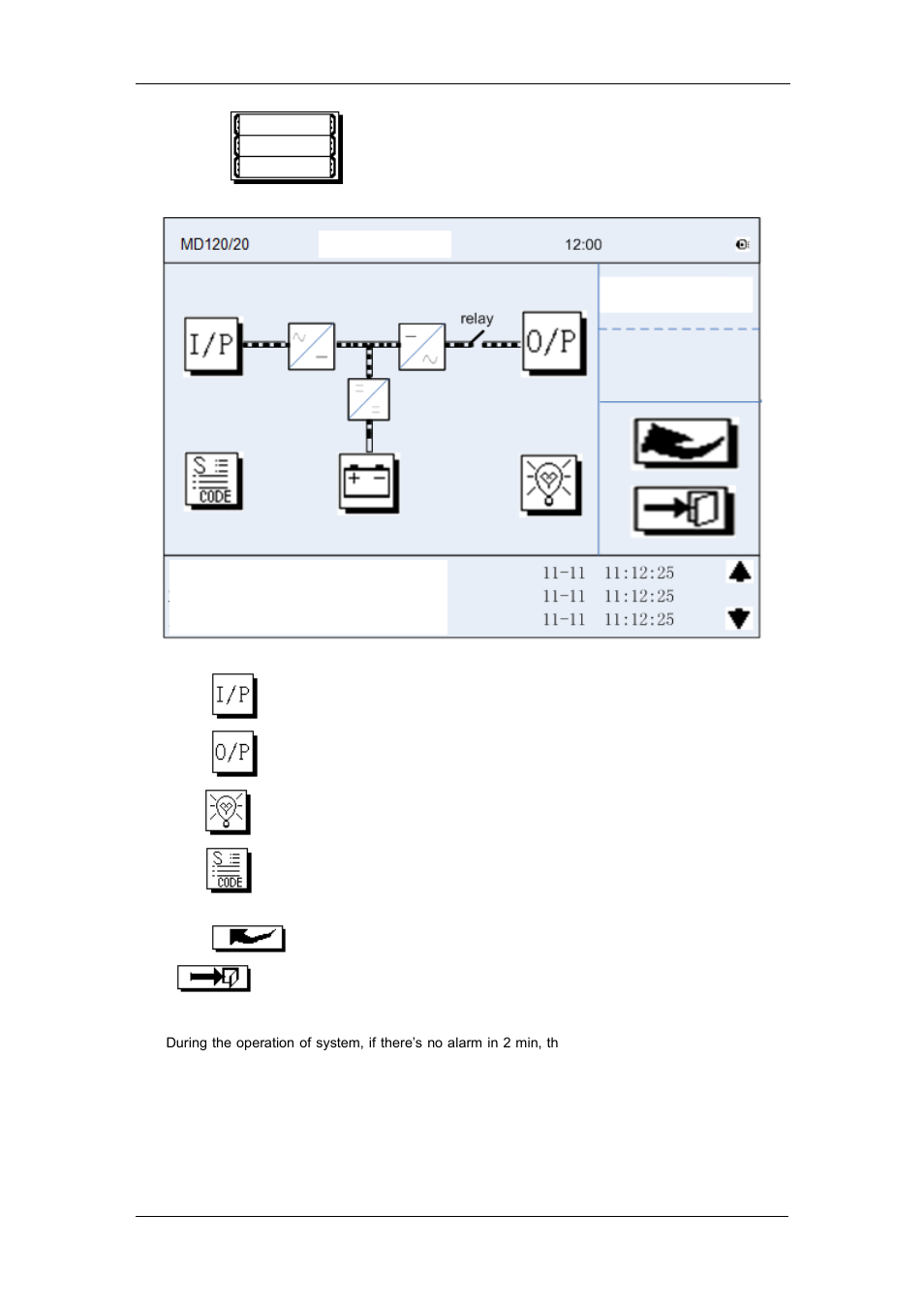 3 detailed description of menu items | OPTI-UPS MD120L User Manual | Page 95 / 109