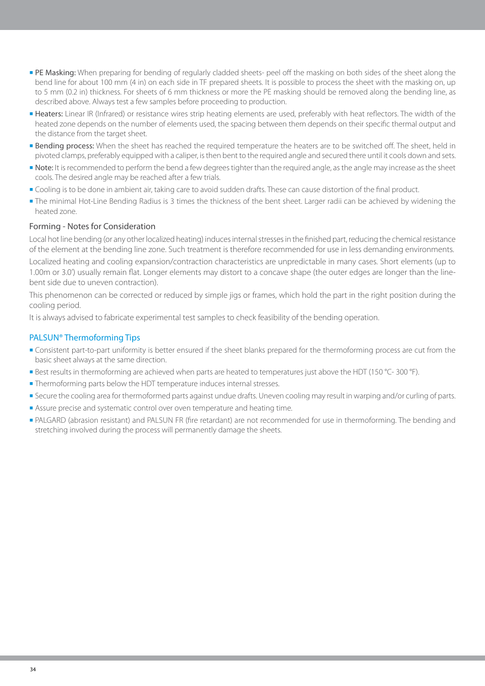 Palram PALSU User Manual | Page 34 / 42