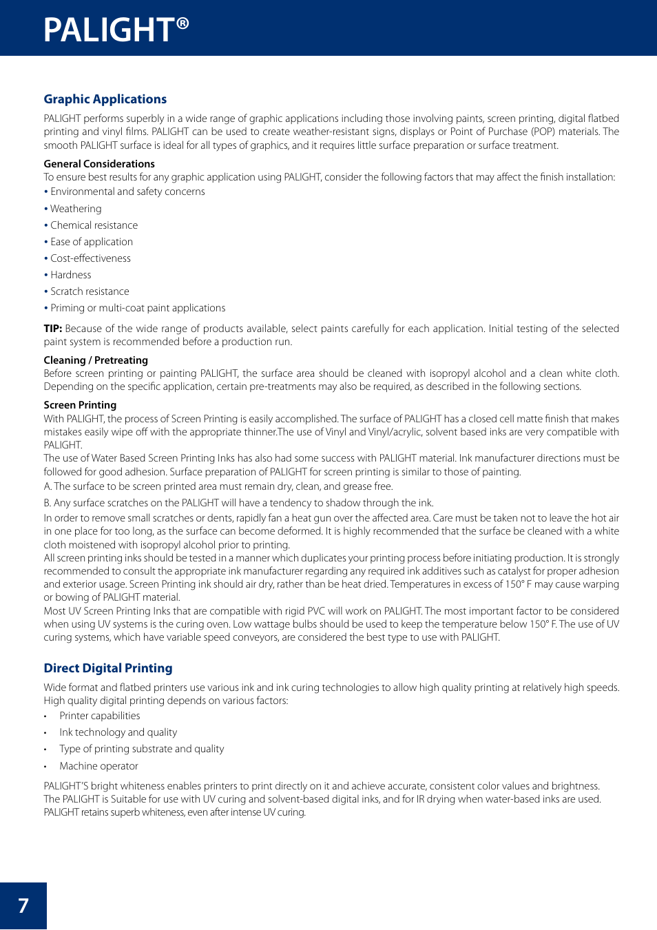Palight | Palram PALFOA User Manual | Page 8 / 16