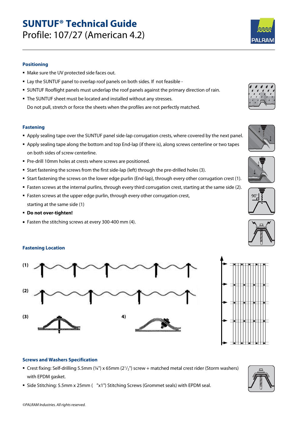 Palram SUNTU User Manual | Page 2 / 3