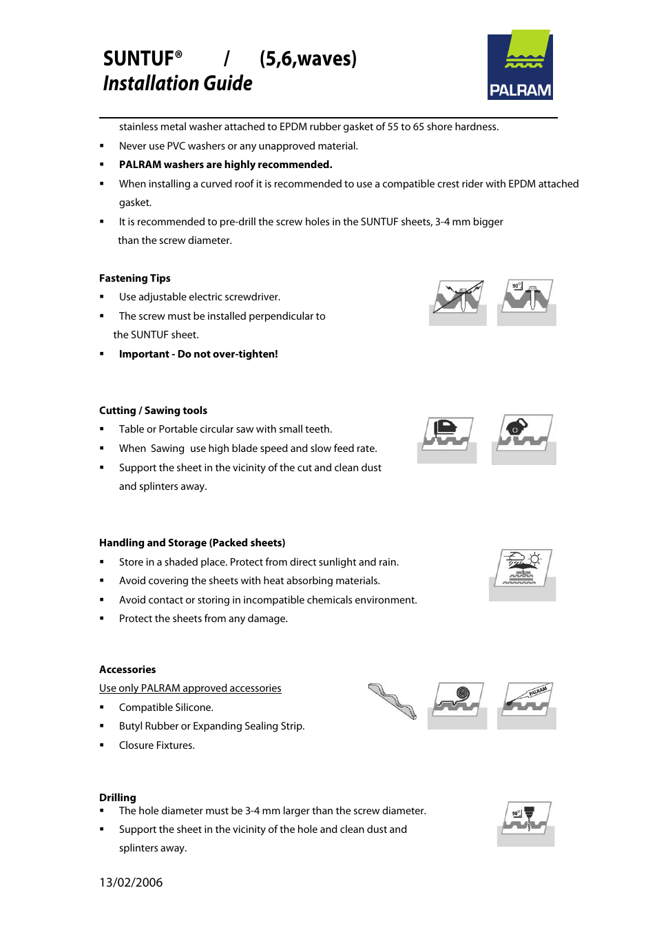 Palram SUNTU User Manual | Page 3 / 4