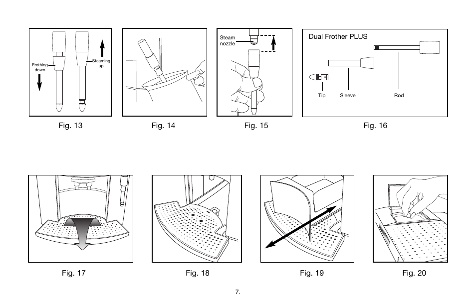 Dual frother plus | Capresso IMPRESSA C5 User Manual | Page 7 / 26