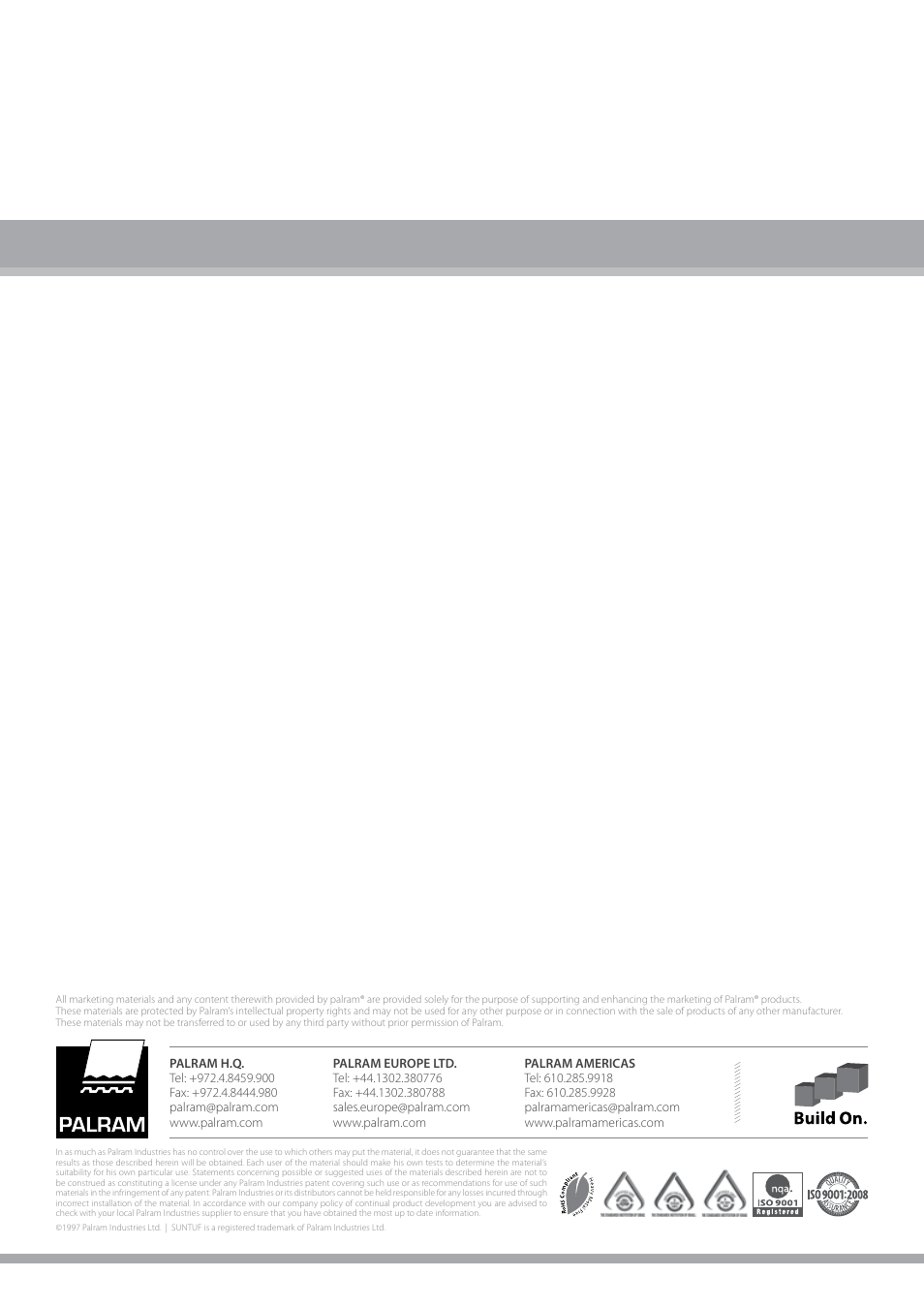 Palram SUNTU Plus User Manual | Page 11 / 11
