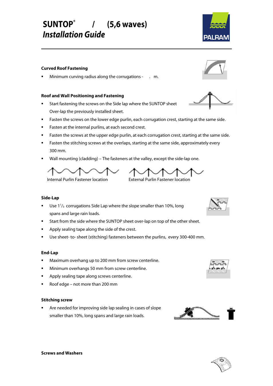 Suntop | Palram SUNTO User Manual | Page 2 / 4