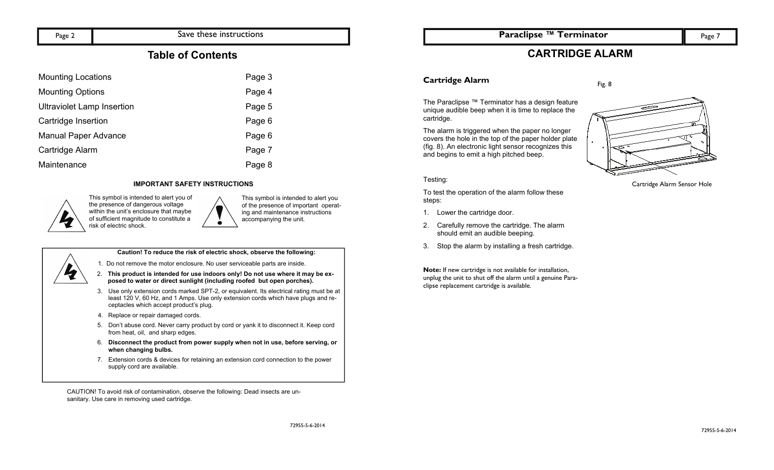 Paraclipse Terminato User Manual | Page 2 / 4