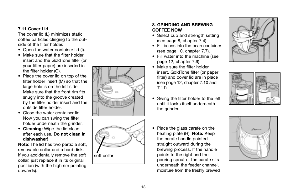 Capresso 454 User Manual | Page 13 / 23