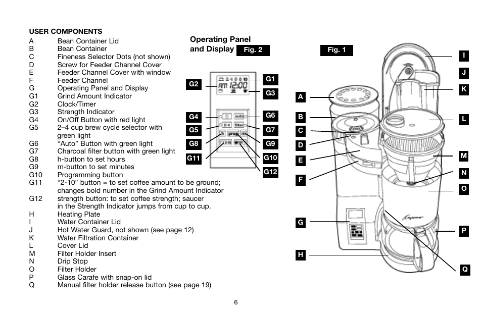 Capresso 454 User Manual | Page 6 / 23