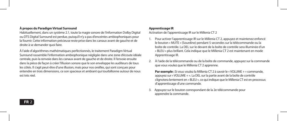 Paradigm Millenia CT Upgrade Kit User Manual | Page 7 / 16