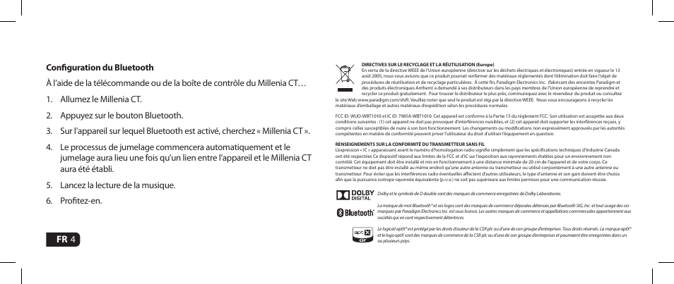 Paradigm Millenia CT Upgrade Kit User Manual | Page 9 / 16