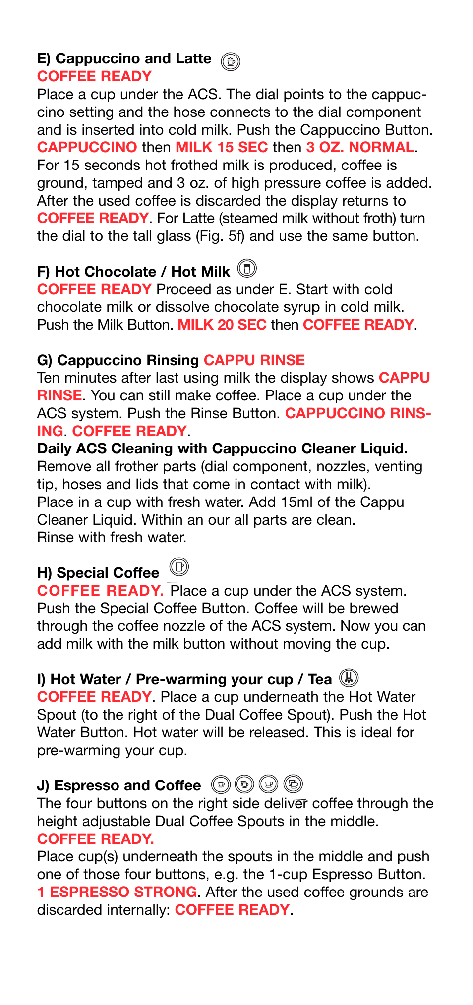 Capresso Z5 User Manual | Page 4 / 10