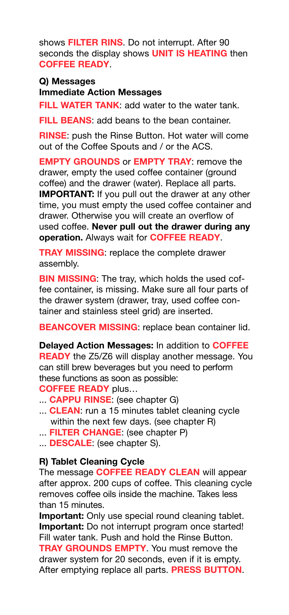 Capresso Z5 User Manual | Page 7 / 10