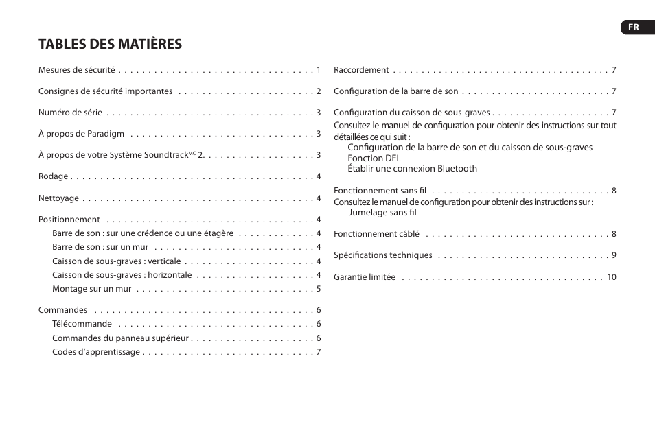 Paradigm Soundtrack 2 System User Manual | Page 17 / 44