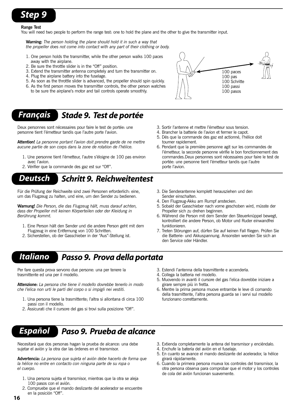 Step 9 | ParkZone PKZ1400 User Manual | Page 17 / 44