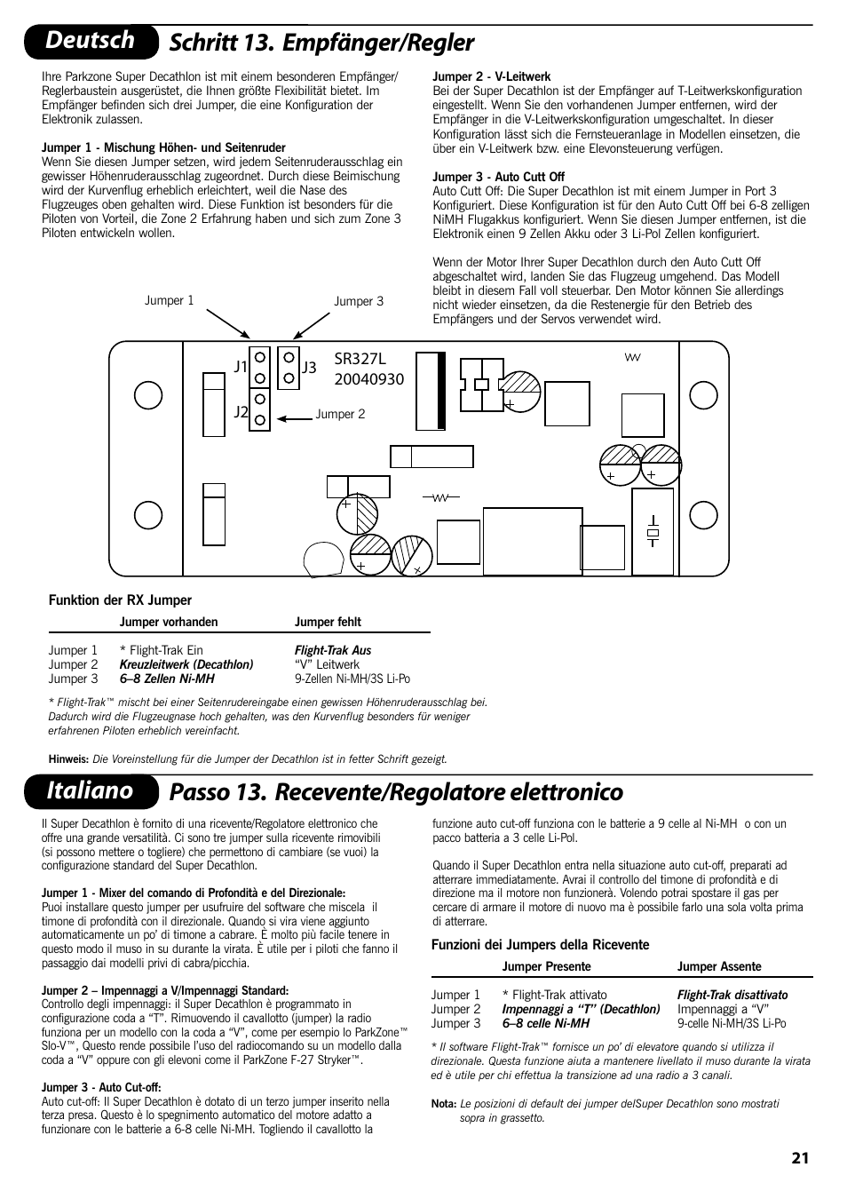 ParkZone PKZ1400 User Manual | Page 22 / 44