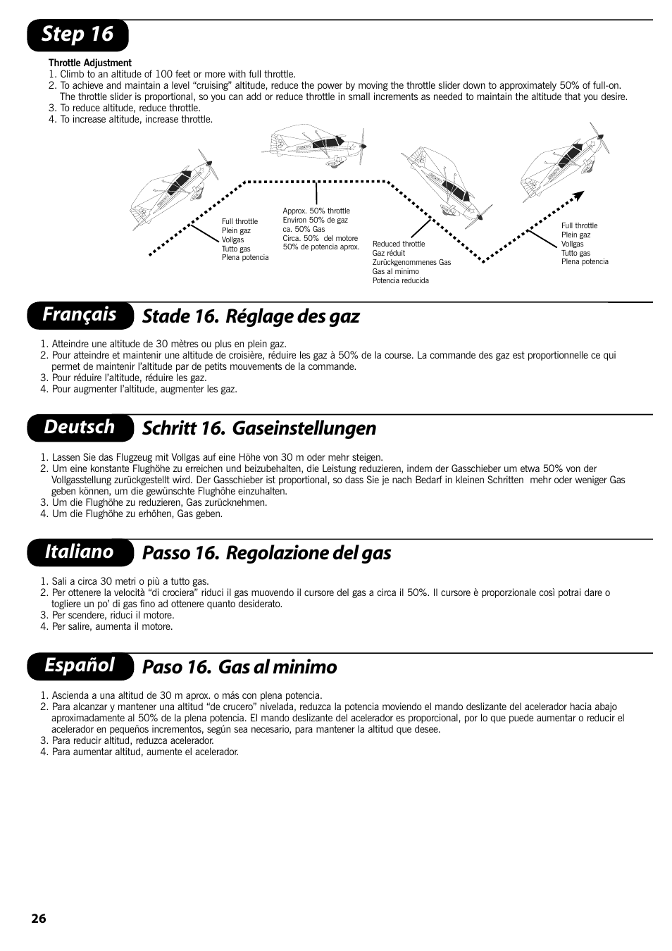 Step 16 | ParkZone PKZ1400 User Manual | Page 27 / 44