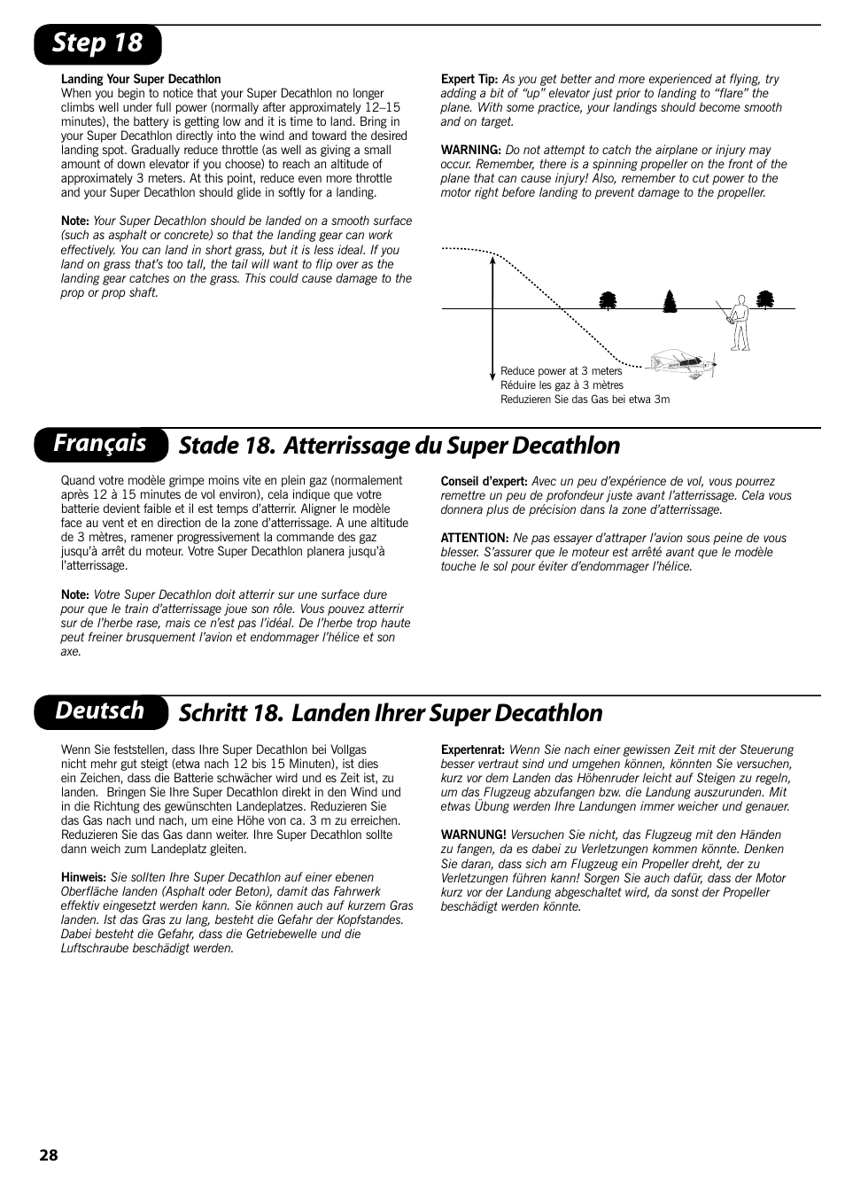 Step 18 | ParkZone PKZ1400 User Manual | Page 29 / 44