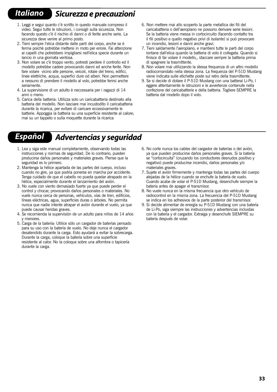 ParkZone PKZ1570 User Manual | Page 34 / 44