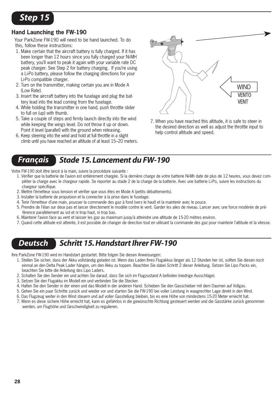 Step 15 | ParkZone PKZ1600 User Manual | Page 28 / 56