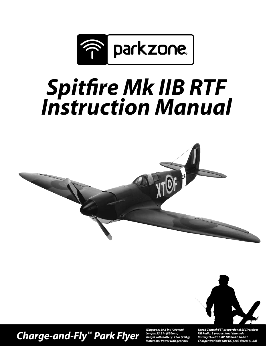 ParkZone PKZ1700 User Manual | 20 pages