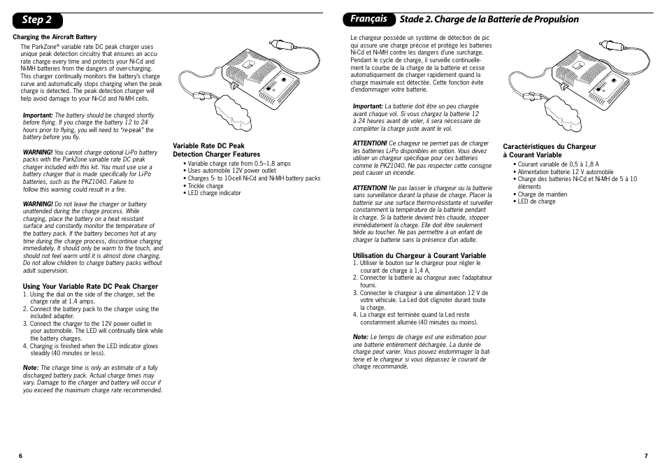 Step 2 | ParkZone PKZ1700 User Manual | Page 4 / 29