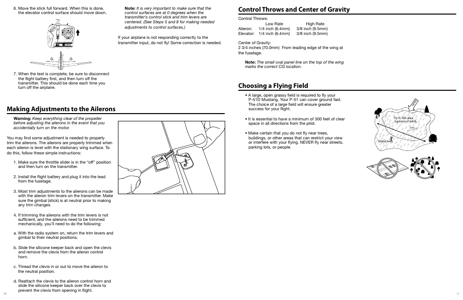 ParkZone PKZ1800 User Manual | Page 6 / 12