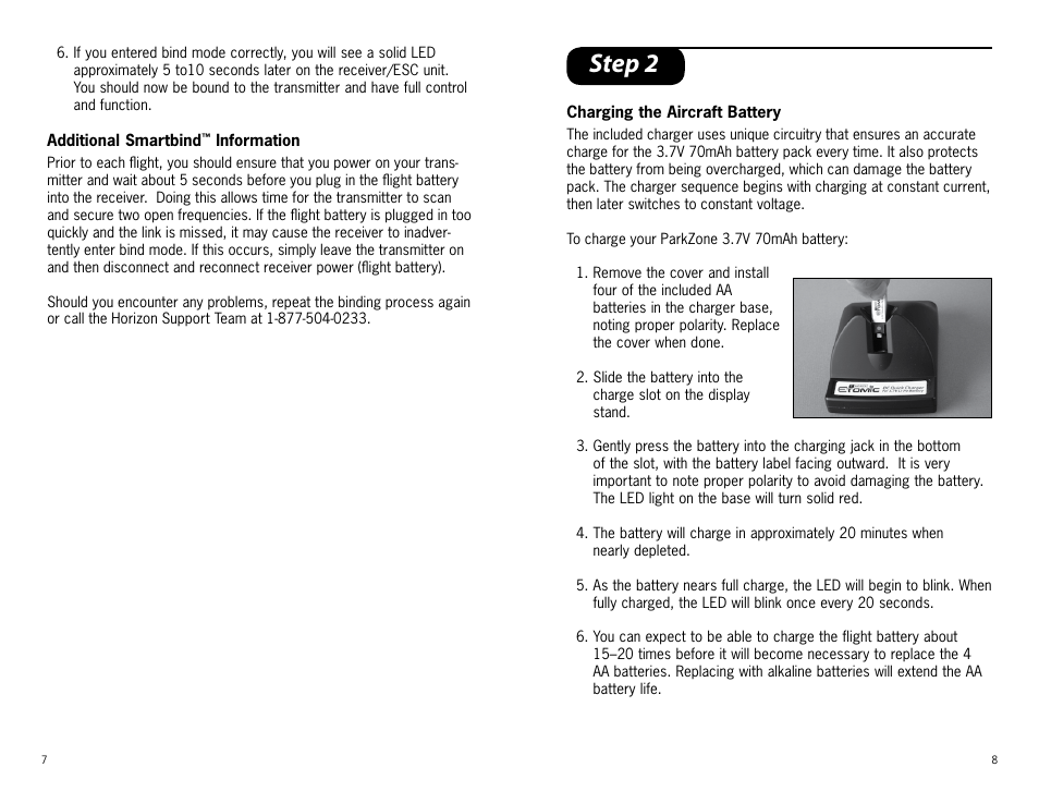 Step 2 | ParkZone PKZ3380 User Manual | Page 4 / 12