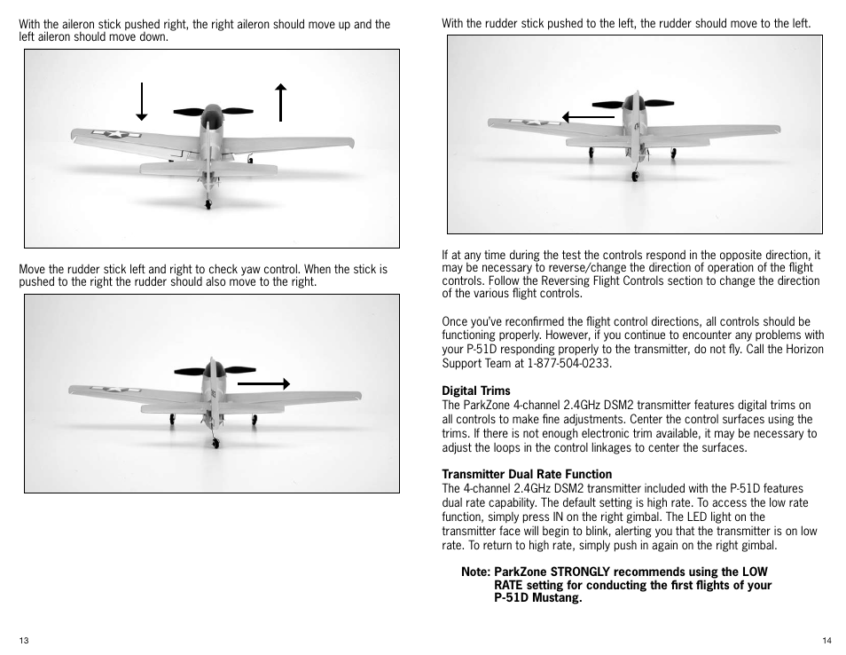 ParkZone PKZ3600 User Manual | Page 8 / 16