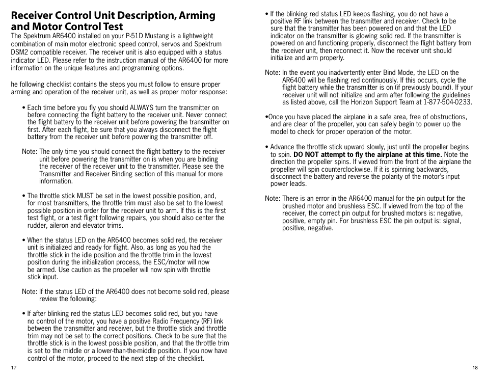 ParkZone PKZ3680 User Manual | Page 10 / 16