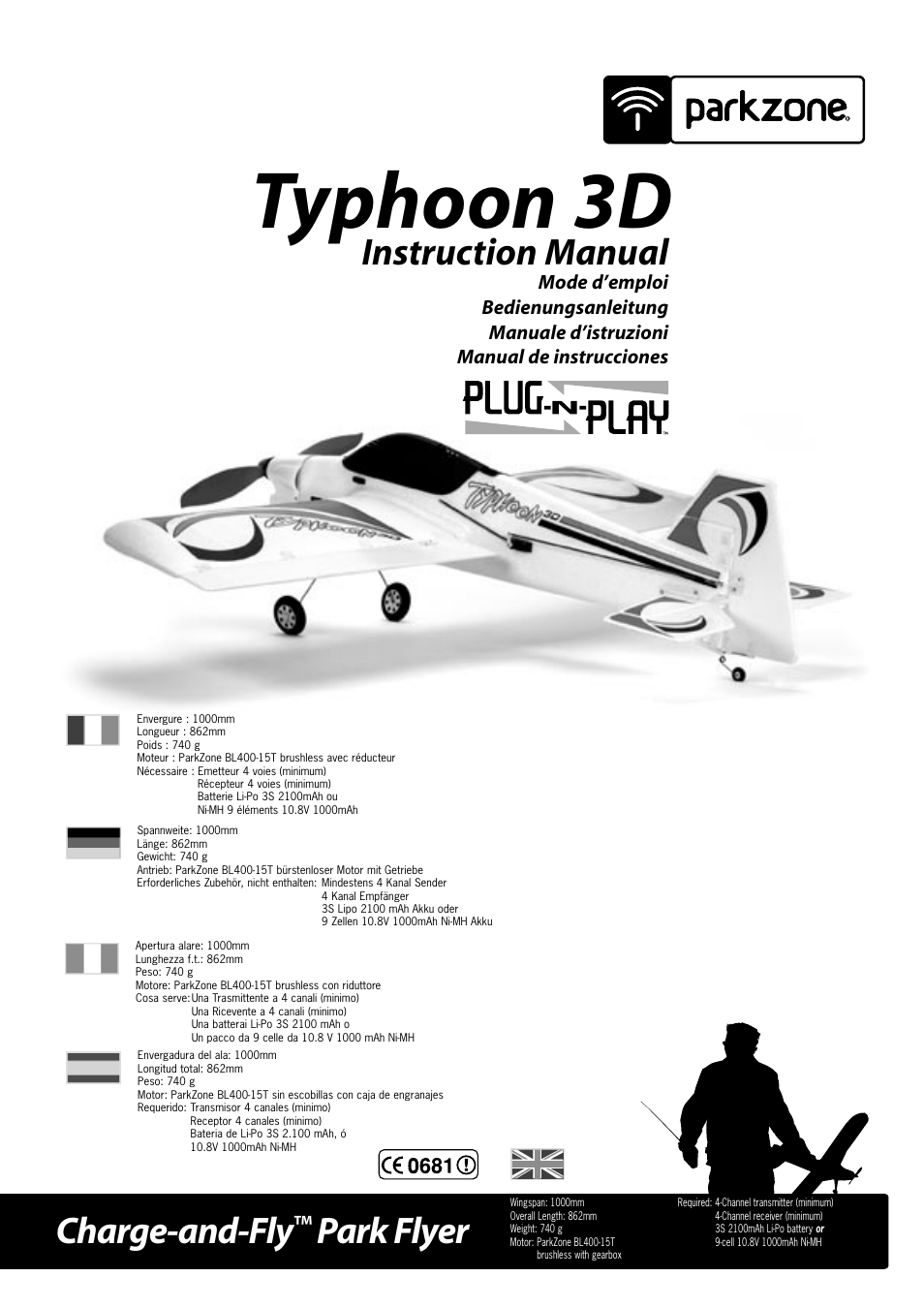 ParkZone PKZ4175 User Manual | 32 pages