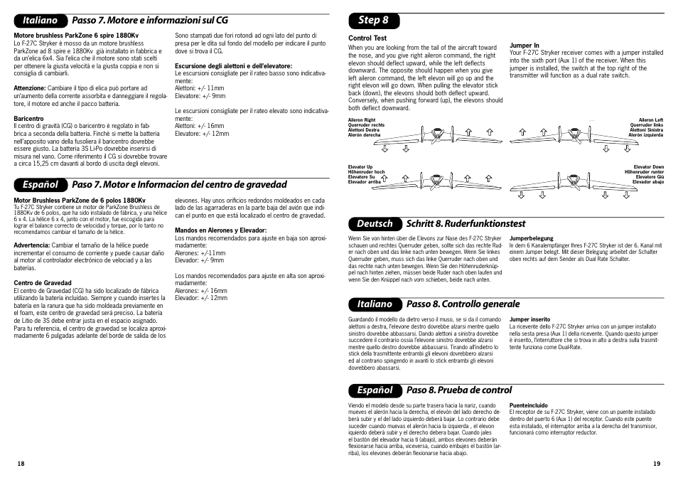 Step 8 | ParkZone PKZ4200 User Manual | Page 10 / 17