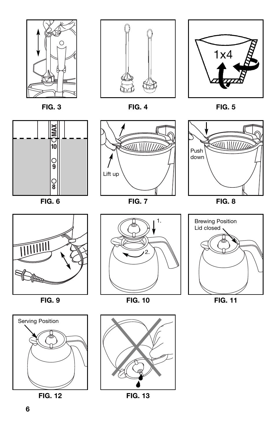 Capresso MG600 User Manual | Page 6 / 15