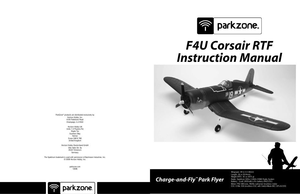 ParkZone PKZ4600 User Manual | 10 pages