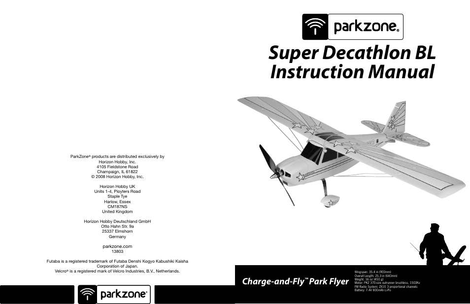 ParkZone PKZ4800 User Manual | 10 pages