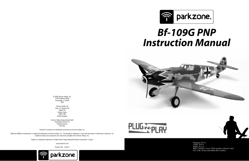 ParkZone PKZ4975 User Manual | 12 pages