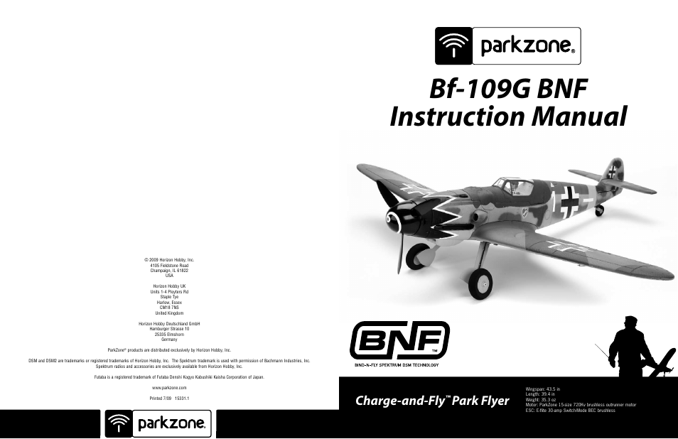 ParkZone PKZ4980 User Manual | 12 pages