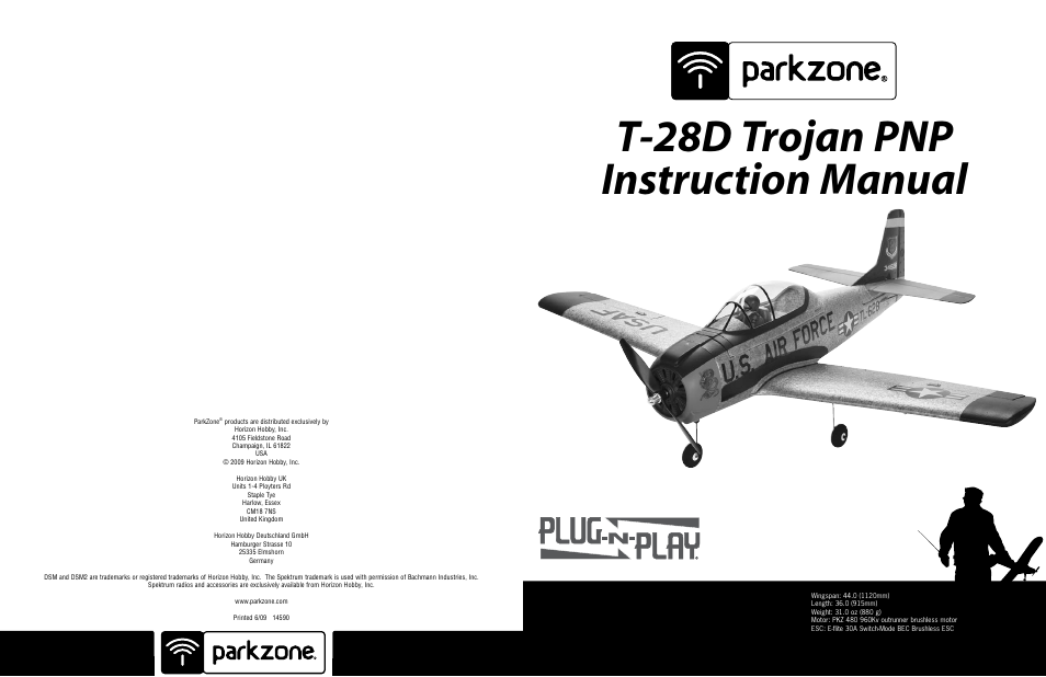 ParkZone PKZ5075 User Manual | 10 pages