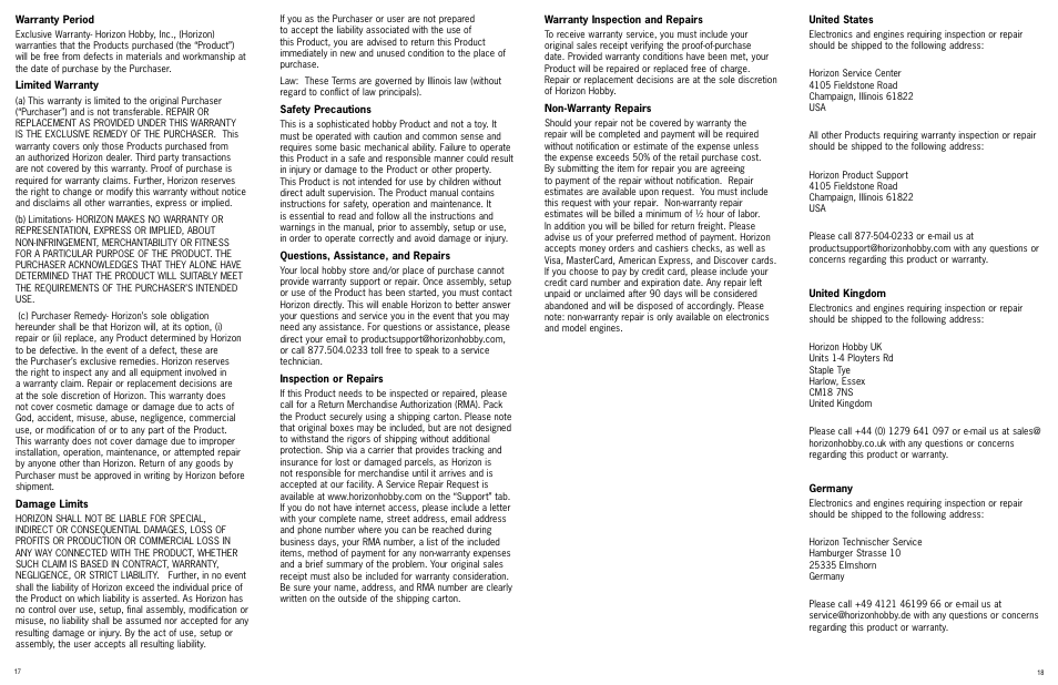 ParkZone PKZ5080 User Manual | Page 10 / 12