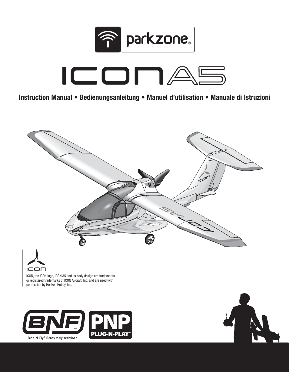 ParkZone PKZ5880 User Manual | 19 pages