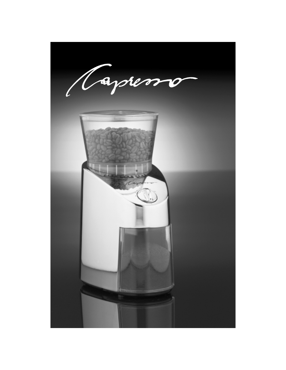 Capresso Infinity Burr Grinder 565 User Manual | 11 pages