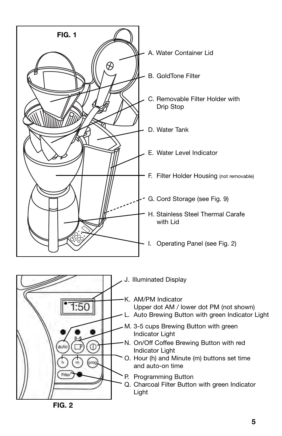 Capresso MT600 PLUS 485 User Manual | Page 5 / 12