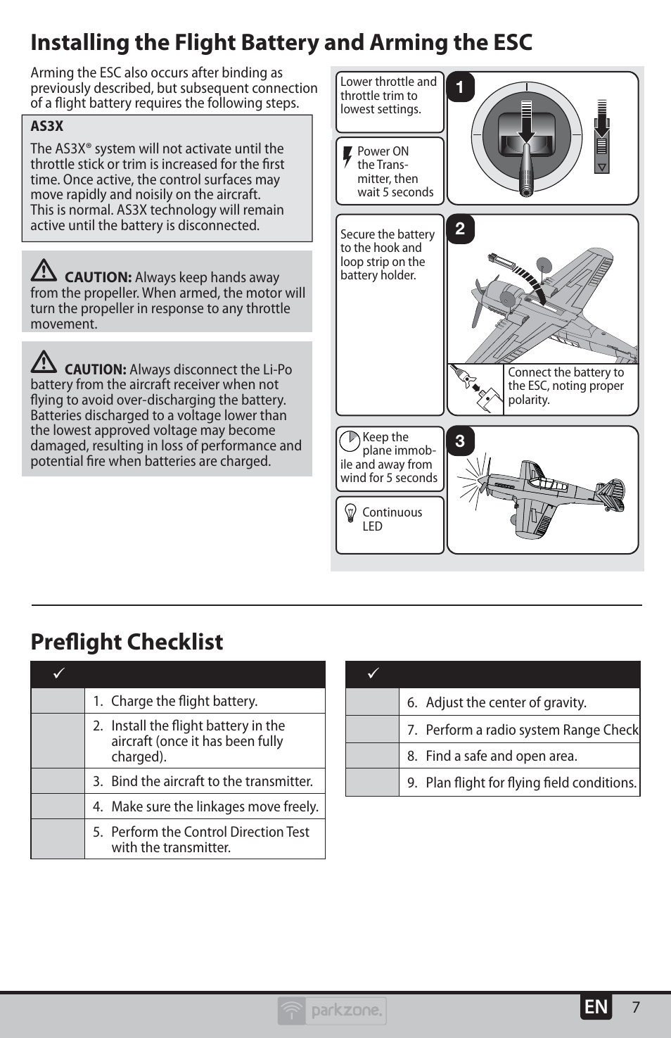 ParkZone PKZU1980 User Manual | Page 7 / 22