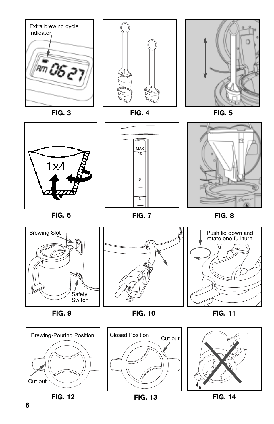 Capresso 490 User Manual | Page 6 / 14