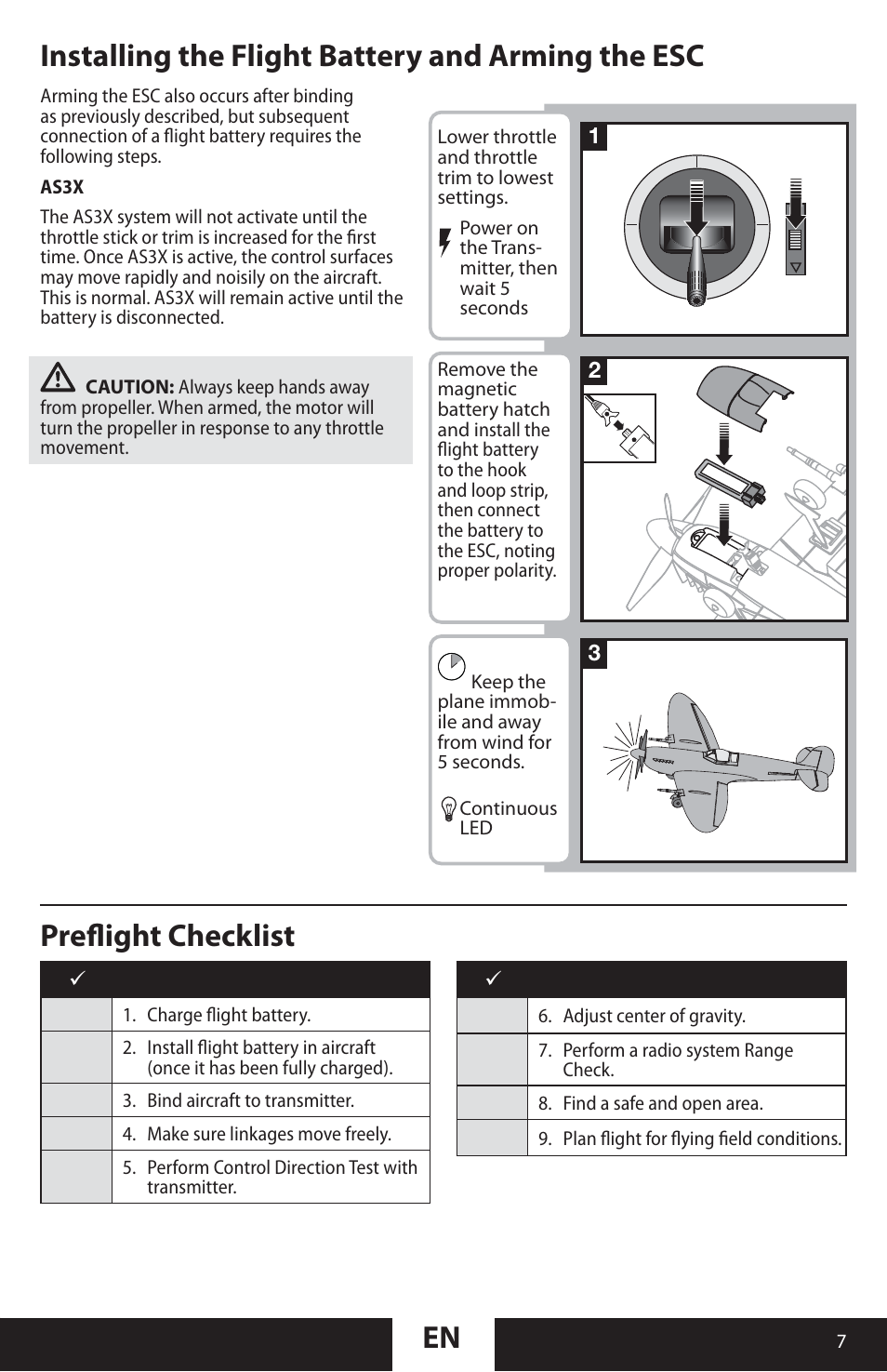 ParkZone PKZU2180 User Manual | Page 7 / 23