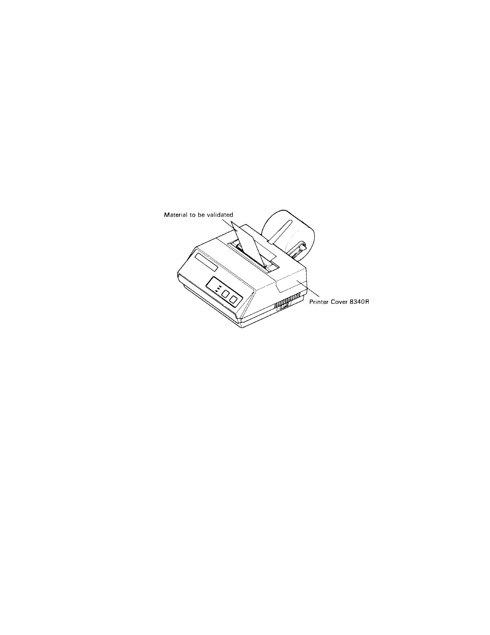 Validation option installation, Roll paper removal | Parr Instrument DP8340R Series User Manual | Page 16 / 52