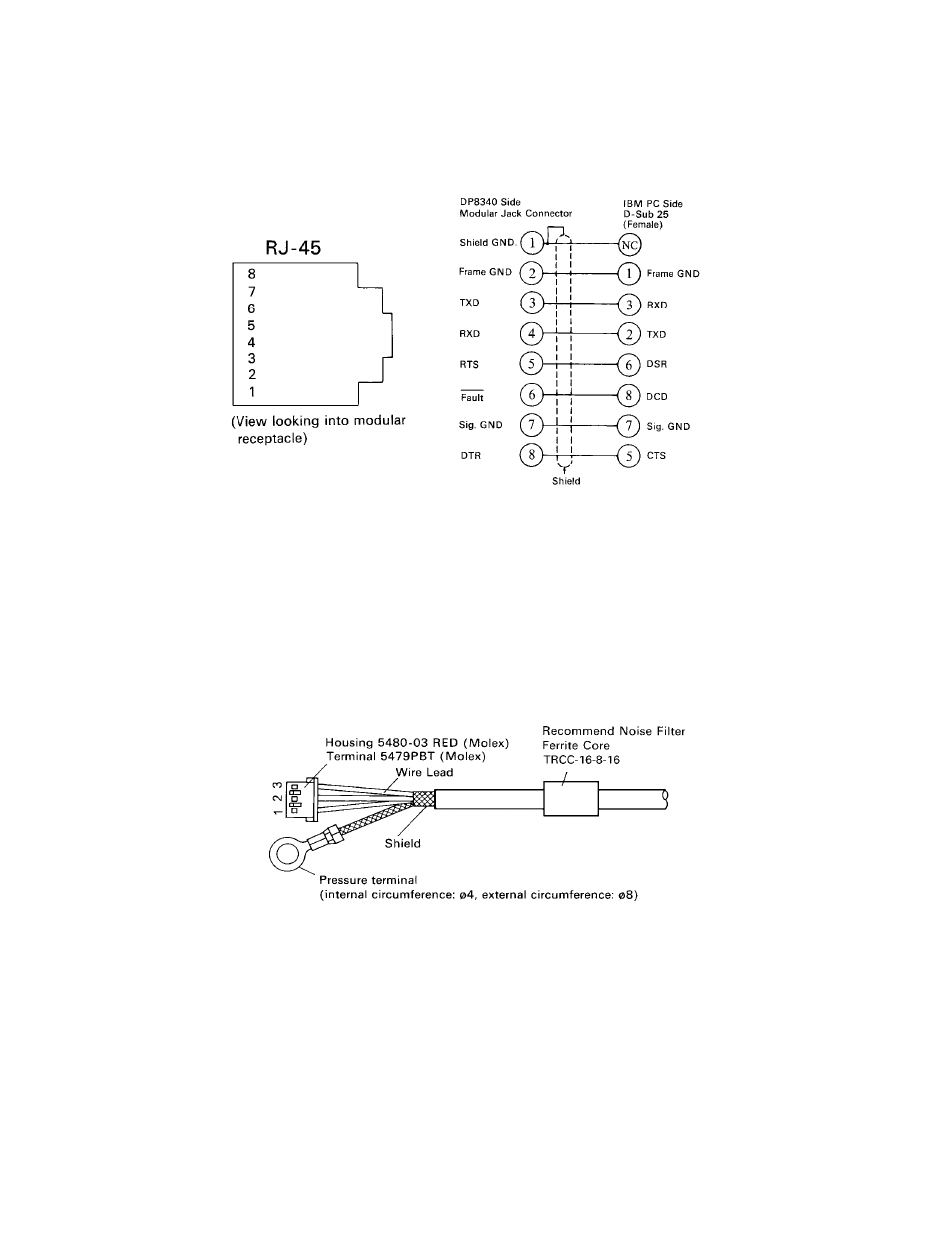 M type peripheral unit drive circuit | Parr Instrument DP8340R Series User Manual | Page 32 / 52