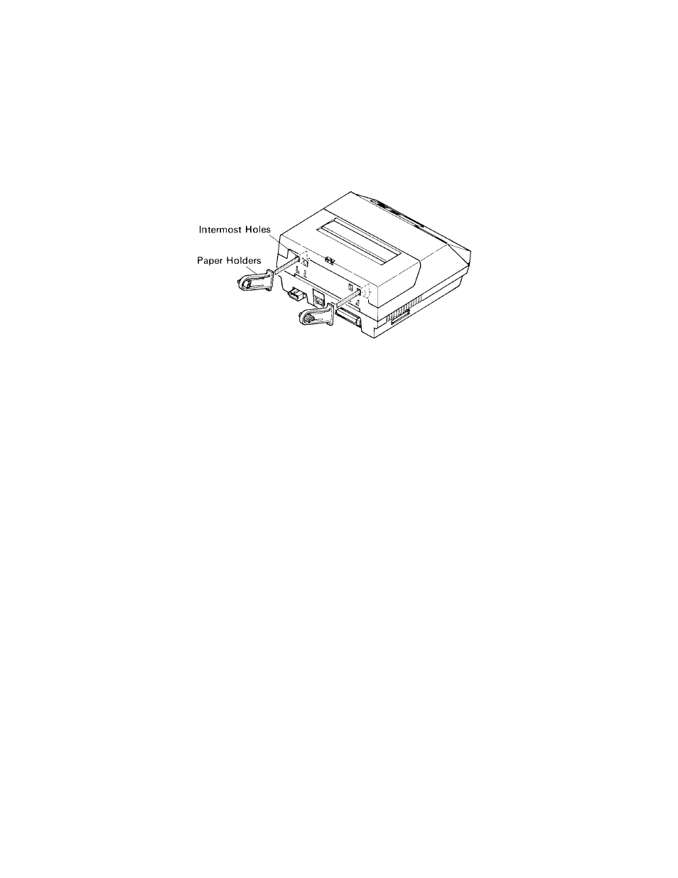 Installation of paper holders, Installation of re-roll prevention guard | Parr Instrument DP8340R Series User Manual | Page 7 / 52