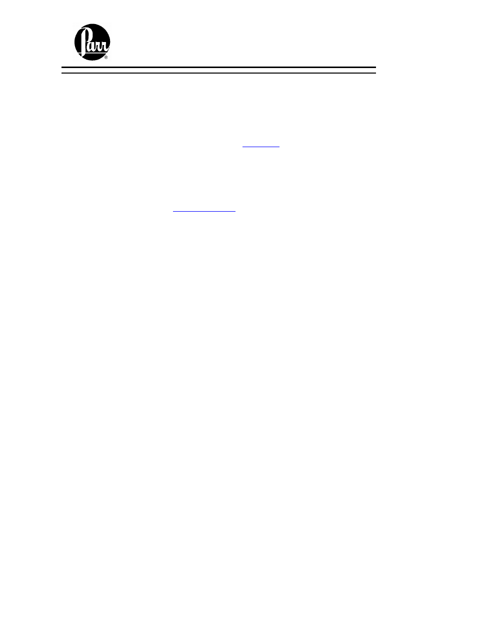Parr Instrument 1356 User Manual | Page 14 / 41