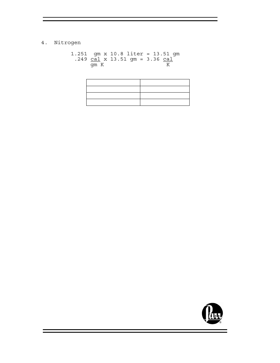 Parr Instrument 1356 User Manual | Page 22 / 41